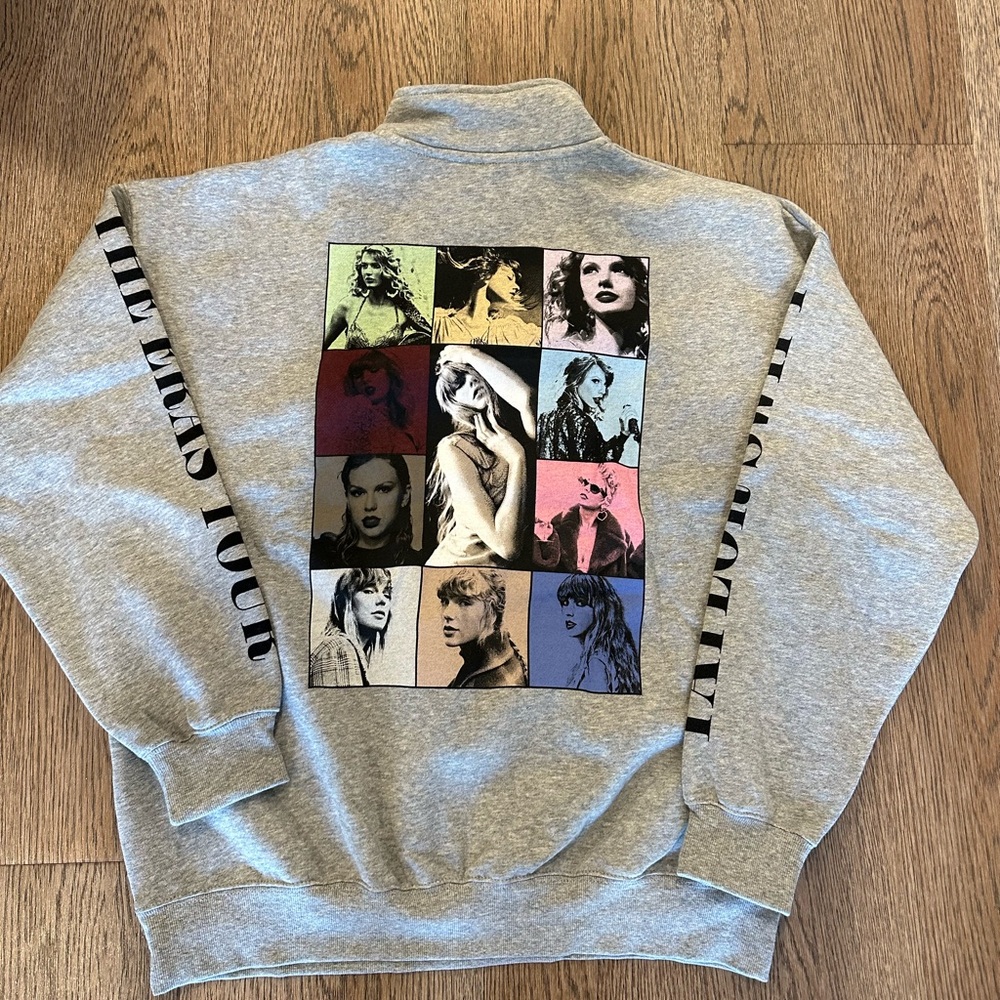 Official ERAS TOUR quarter zip sweatshirt Medium. Brand new!